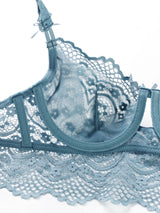 Blue Ladies Bra And Panties Set