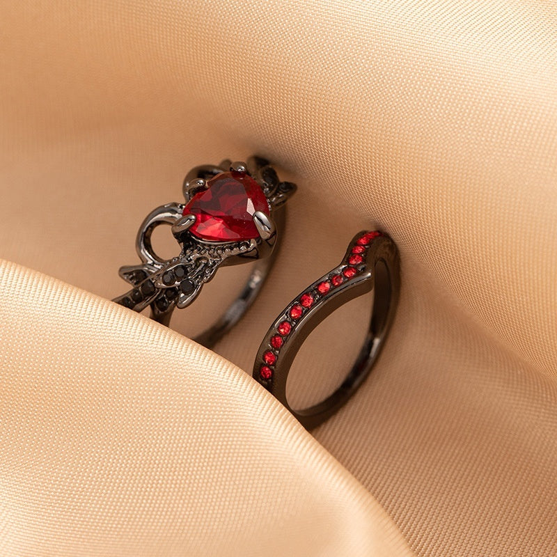 Zircon Ring High-grade Fashion Diamond