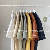 Men's Summer Korean Style Handsome Workwear Tops Shirt
