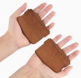Palm Guard Faux Leather Sports Weightlifting Gym Gloves