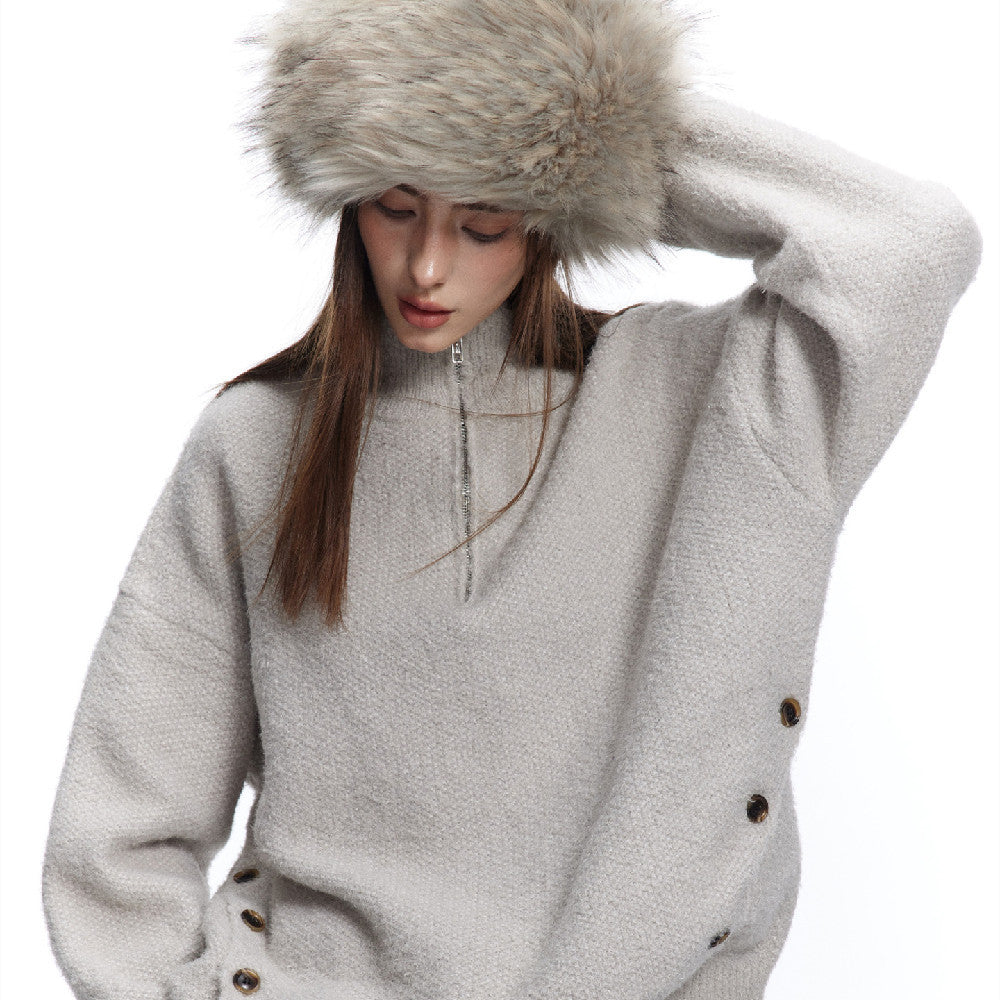 Leisure Commute Zipper Sweater Sweater For Men