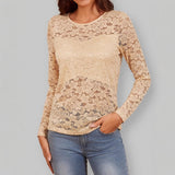 Sexy Personality Slim Fit Long Sleeve Bottoming Shirt Top