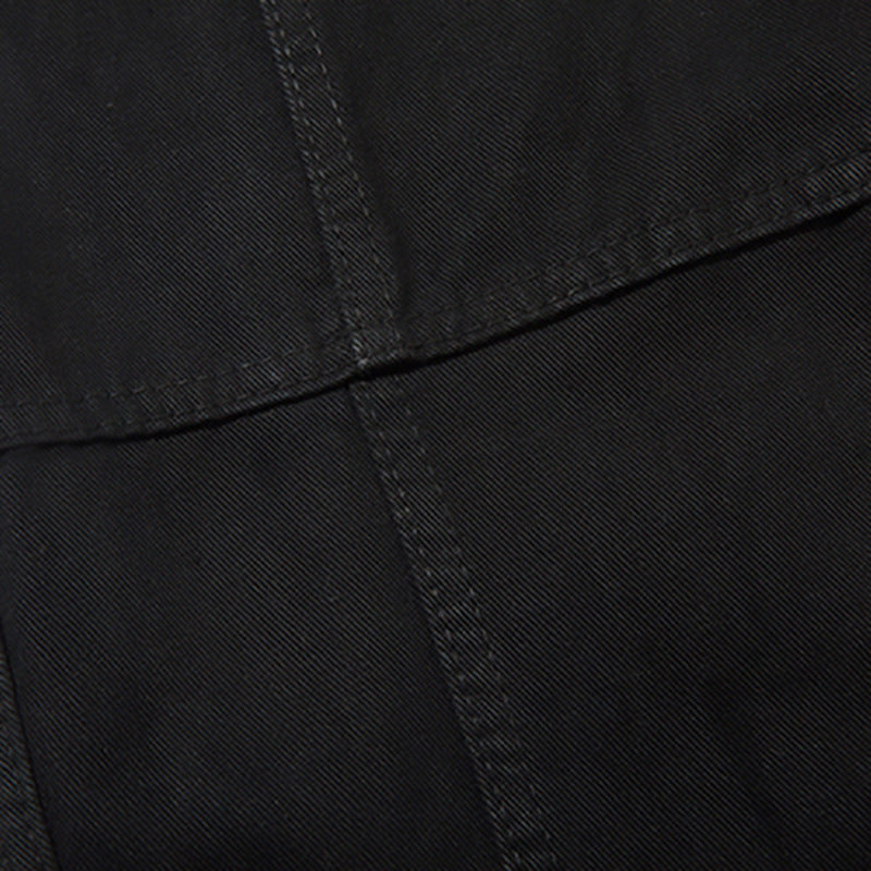 Fashion American Trousers Breasted Jeans Men