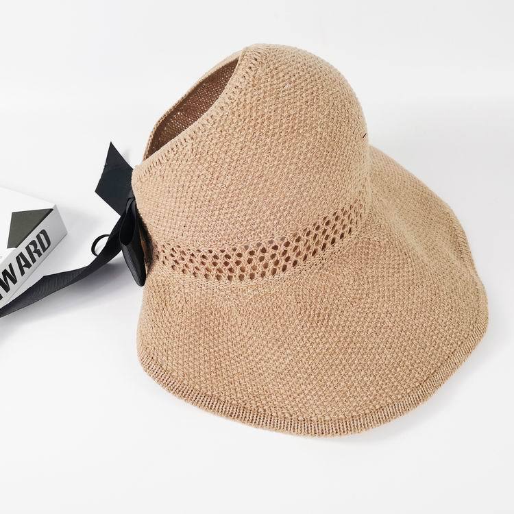 Outdoor bow hat with big bow