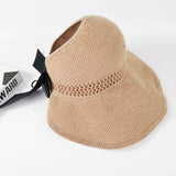 Outdoor bow hat with big bow
