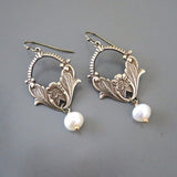 New Bohemian Ethnic Style Pearl Vintage Earrings