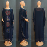 African Women's Loose Robe Heavy Industry Hot Drill Skirt