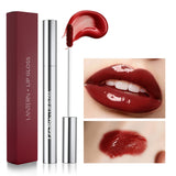4 Colors Lip Gloss,Hydrating Lip Tint,Long Lasting Waterproof, High Shine Glossy Mirror Lip Stain, Long Lasting Moisturizing,Non Sticky, Romantic Lip Gloss Gift For Women