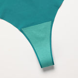 Seamless Ice Silk One-piece Sports Underwear T-string For Women