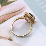 Creative Gold-plated Fashion Women's Zircon Ring