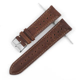 Simple All-match Porous Breathable Leather Watch Strap Accessories