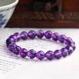 Ametrine Bracelet 128 Cut Crystal Amethyst Bracelet