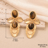 French Simplicity Style Design Tassel Earrings