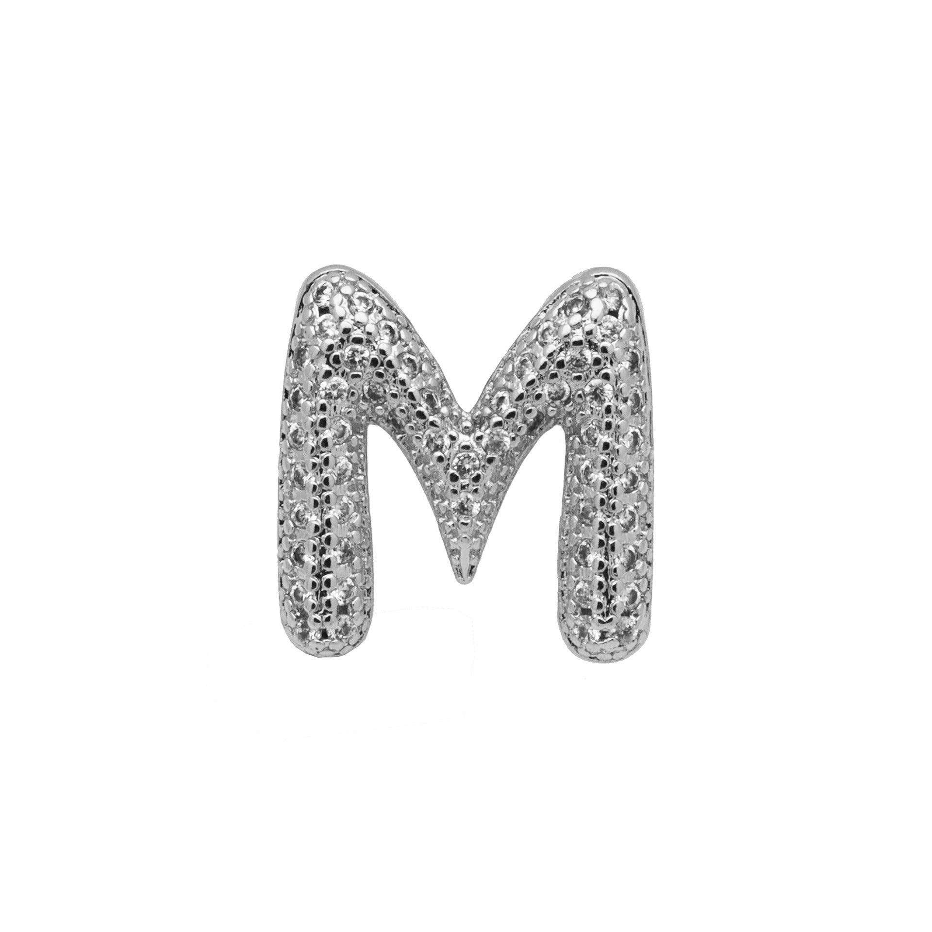 Retro Trend 26 English Micro Inlaid Zirconium Letter Bracelet