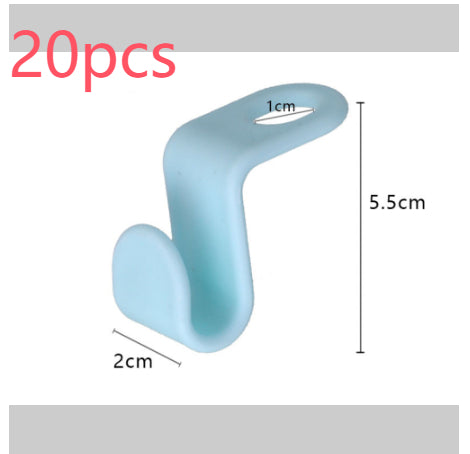 Home Dormitory Stackable Plastic Clothes Rack Connection Buckle