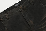 Creasing Distressed Dirty Jeans For Men
