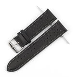Simple All-match Porous Breathable Leather Watch Strap Accessories