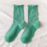 Socks with wood ears