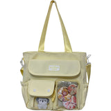 Japanese Handbag Large Capacity Student Class Tote Bag Campus Bag