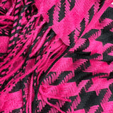 2pcs Textured Plush Jacquard Weave Traps Warmth Scarf ,Luxe Look For Evening Wear,Scarf,vacation,daily Life,evening Party,Office Appropriate Subtlety For Women Men