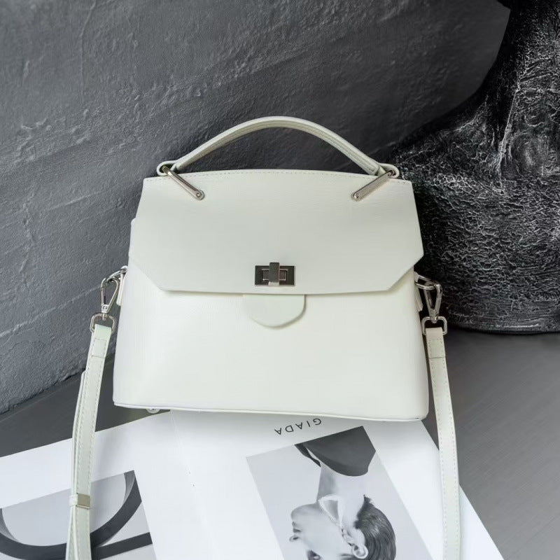 Genuine Leather High-grade Sentong Handheld Versatile Light Luxury Messenger Bag