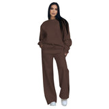 Women's Fashion Casual Wide-leg Pants Suit