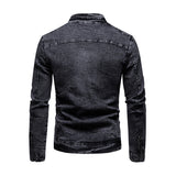 Casual Korean Style Fashion Men's Clothing Fashion Denim Jacket