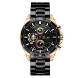 Business Calendar Waterproof Multifunctional Decorative Casual Quartz Watch