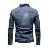 Casual Korean Style Fashion Men's Clothing Fashion Denim Jacket