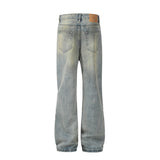 Fashion Holes Knee Denim Trousers Men