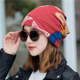 Hat Women's Autumn and Winter Fashion Multifunctional Hood