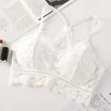 Ladies' lace-free back bra