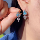 Fashion Personality Water Drop Earrings Women