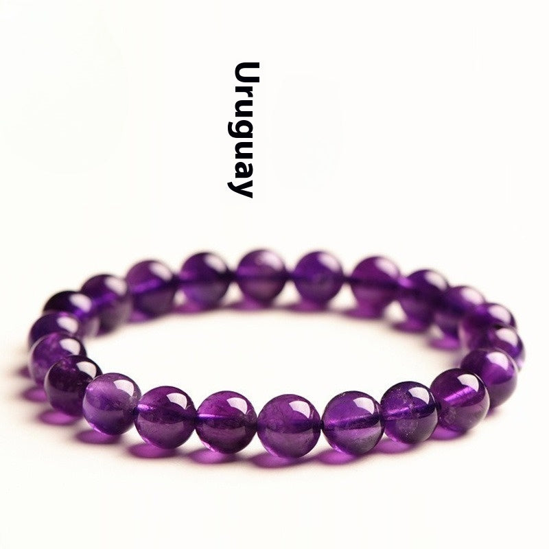Natural Amethyst Scattered Beads Uruguay Bracelet