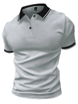 Polo Shirt Lapel Short Sleeve Golf Casual Sports Top