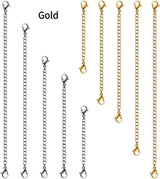 Copper Double-headed Lobster Buckle Closing Bracelet Necklace Ornament