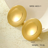 Matching Geometric Design Special-interest Earrings Affordable Luxury Fashion Earrings