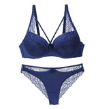 Women's Lace Bra Panties Set
