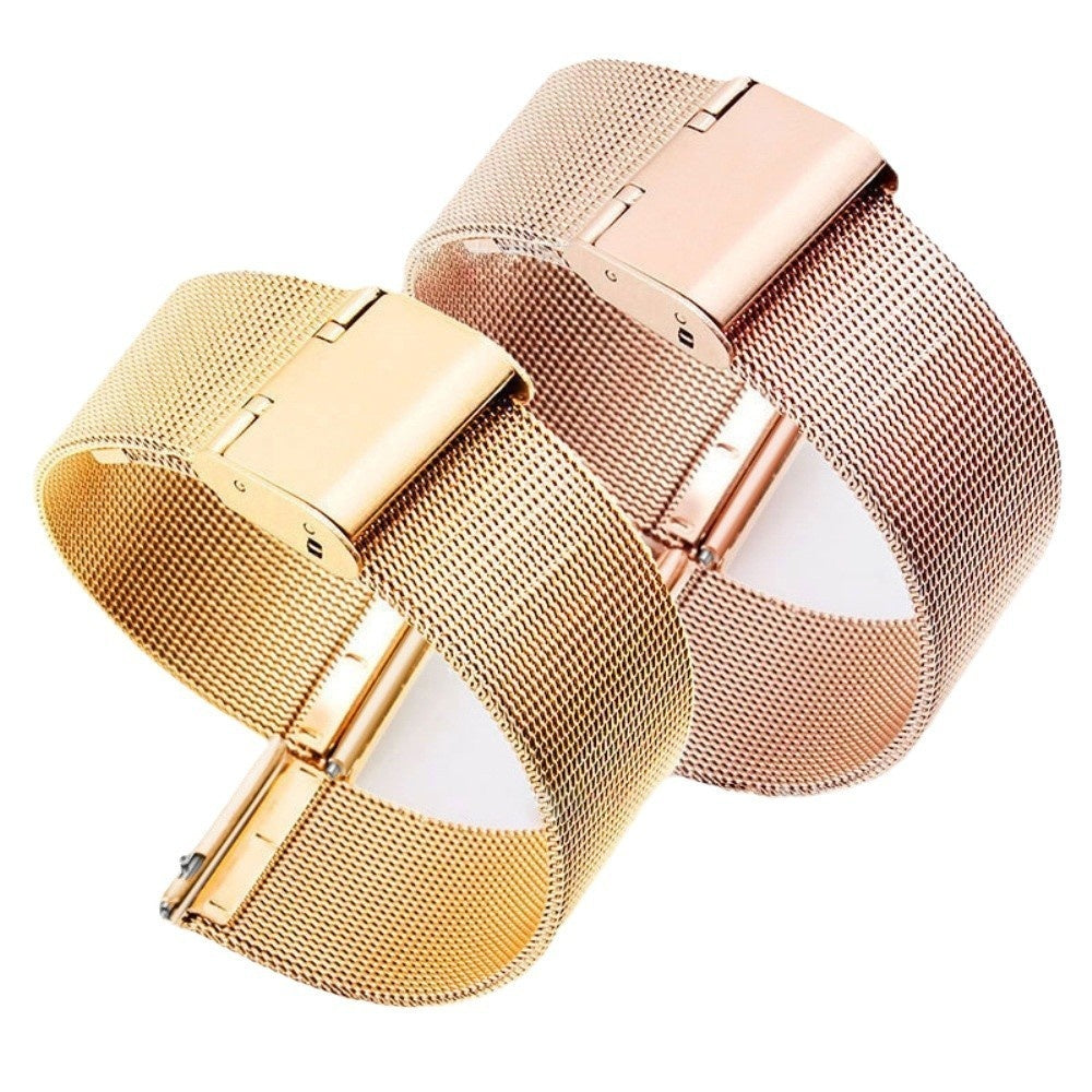 Milani Silk Woven Stainless Steel Watch Band