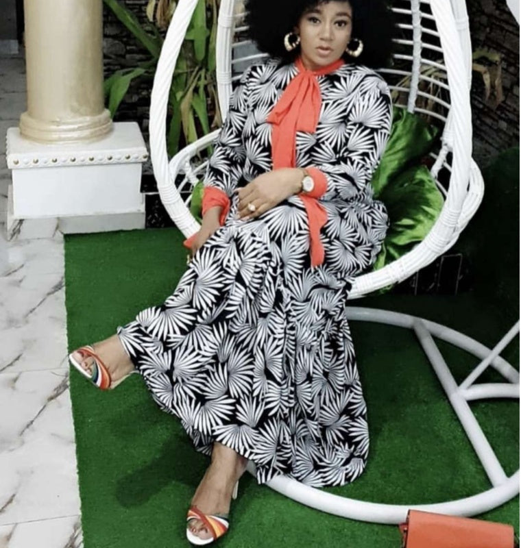 African women's fashion robes