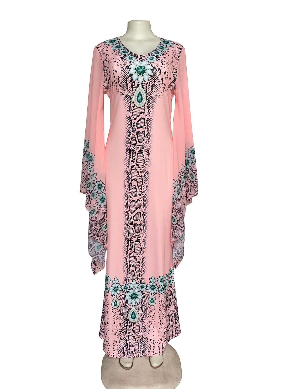 African high-quality women's dress women's print long skirt