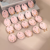 Three-to-one Card Titanium Steel Ear Studs