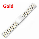 Watch Strap 22mm Five Beads Solid Stainless Steel