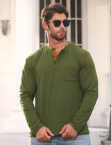 Long Sleeve Sweater Bottoming Men's Stand Collar Polo Shirt