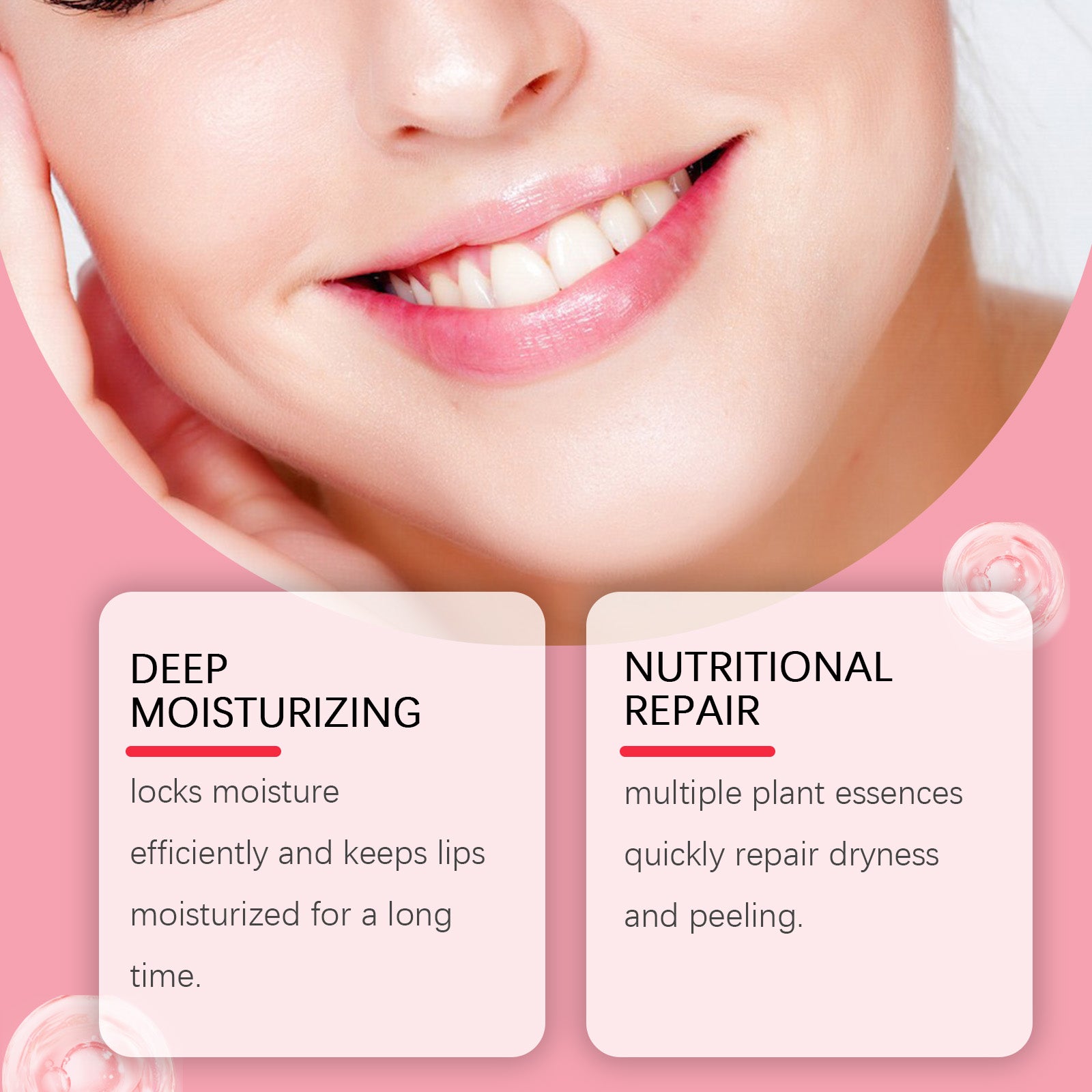 EELHOE Red Pomegranate Lip Mask, Moisturizes And Moisturizes Lips