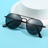 European And American Fashion Retro Metal UV Sun Glasses