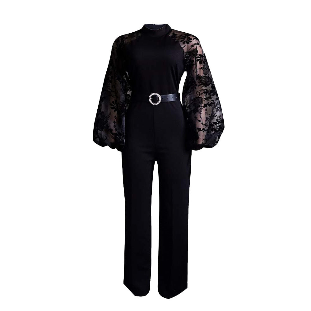 African Wide Leg European And American Jumpsuit