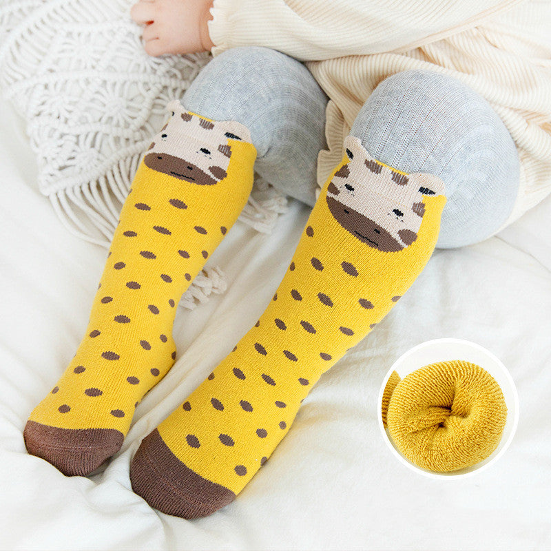 Autumn And Winter New Three-dimensional Cartoon Animal Children's Socks