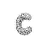 Retro Trend 26 English Micro Inlaid Zirconium Letter Bracelet