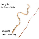 European And American Jewelry Beaded Hair Accessories For Women
